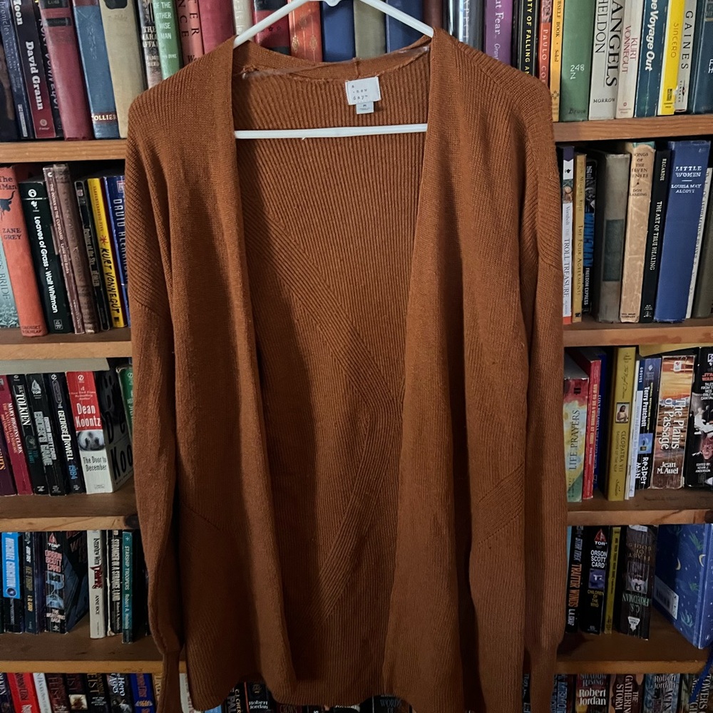a new day Women's Tan Cardigan